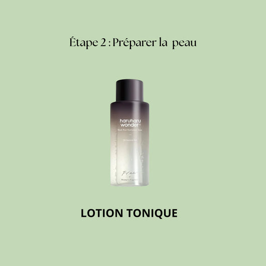 Routine peau sèche