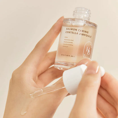 HEVEBLUE Salmon Caring Centella Ampoule