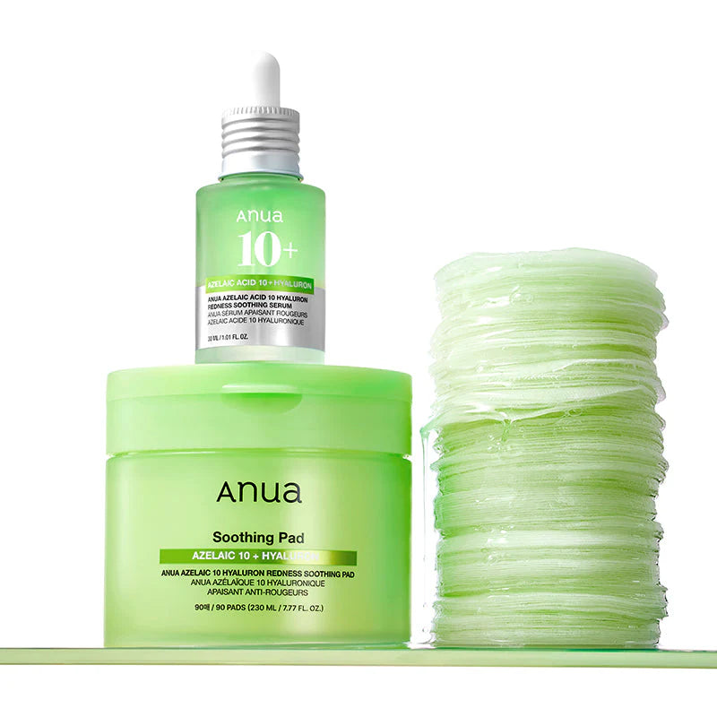 ANUA Azelaic 10 Hyaluron Redness Soothing Pad