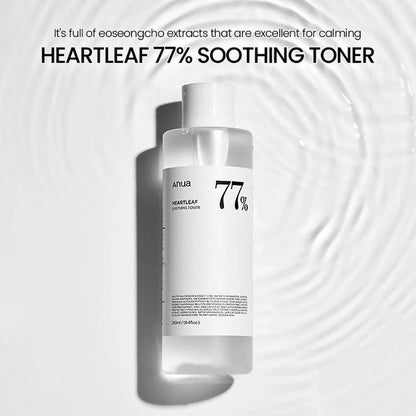 ANUA Toner apaisant heartleaf 77%