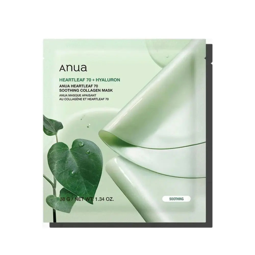 ANUA  Heartleaf 70 Soothing Collagen Mask ANUA