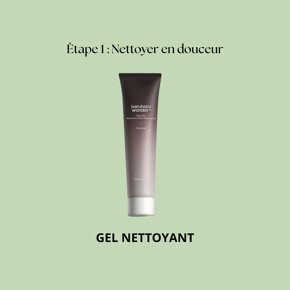 Routine peau sèche