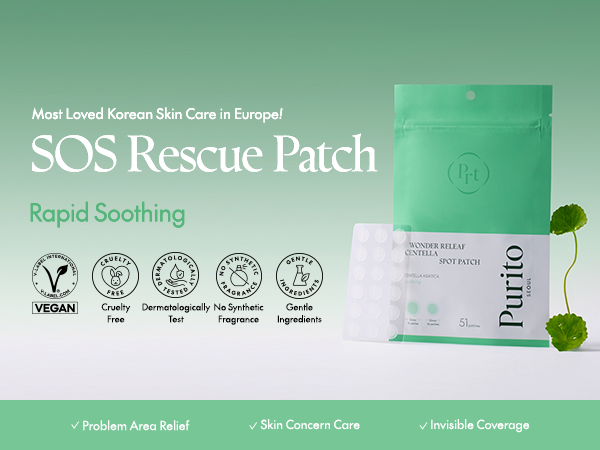 PURITO SEOUL Wonder Releaf Centella Spot Patch