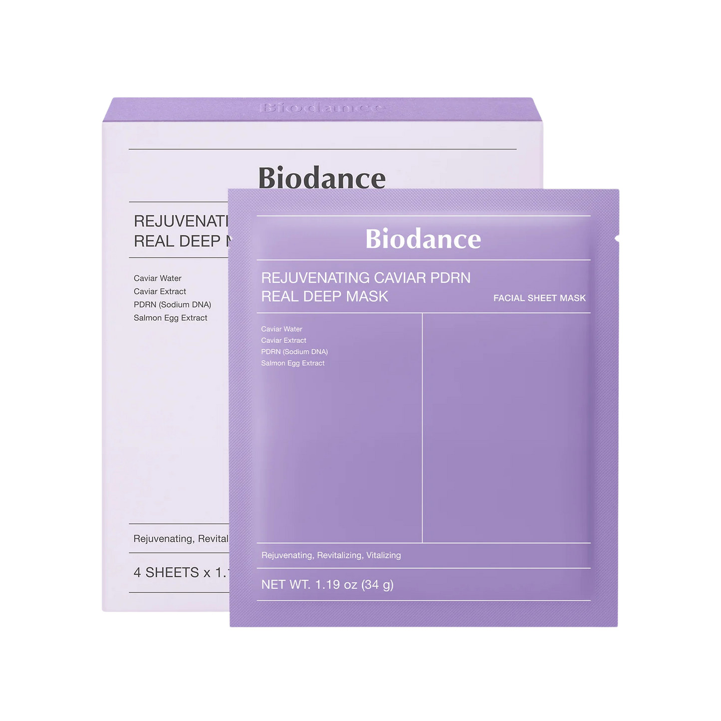 BIODANCE Rejuvenating Caviar PDRN Real Deep Mask