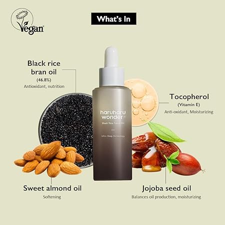 HARUHARU WONDER Black Rice Facial Oil