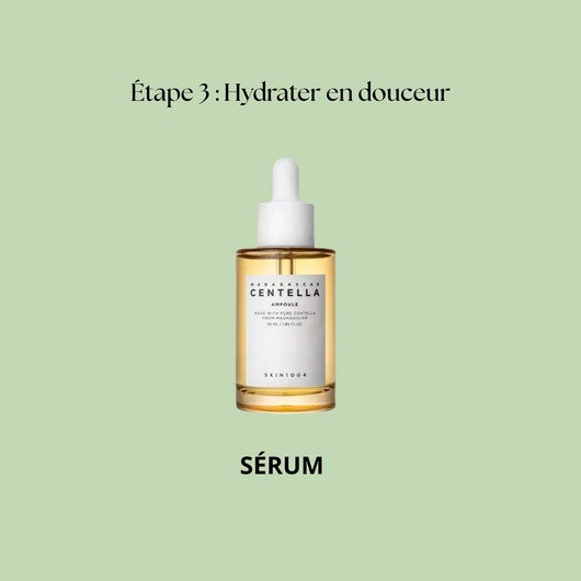 ROUTINE PEAU SENSIBLE