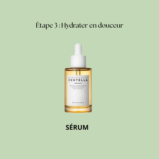 Routine peau sensible
