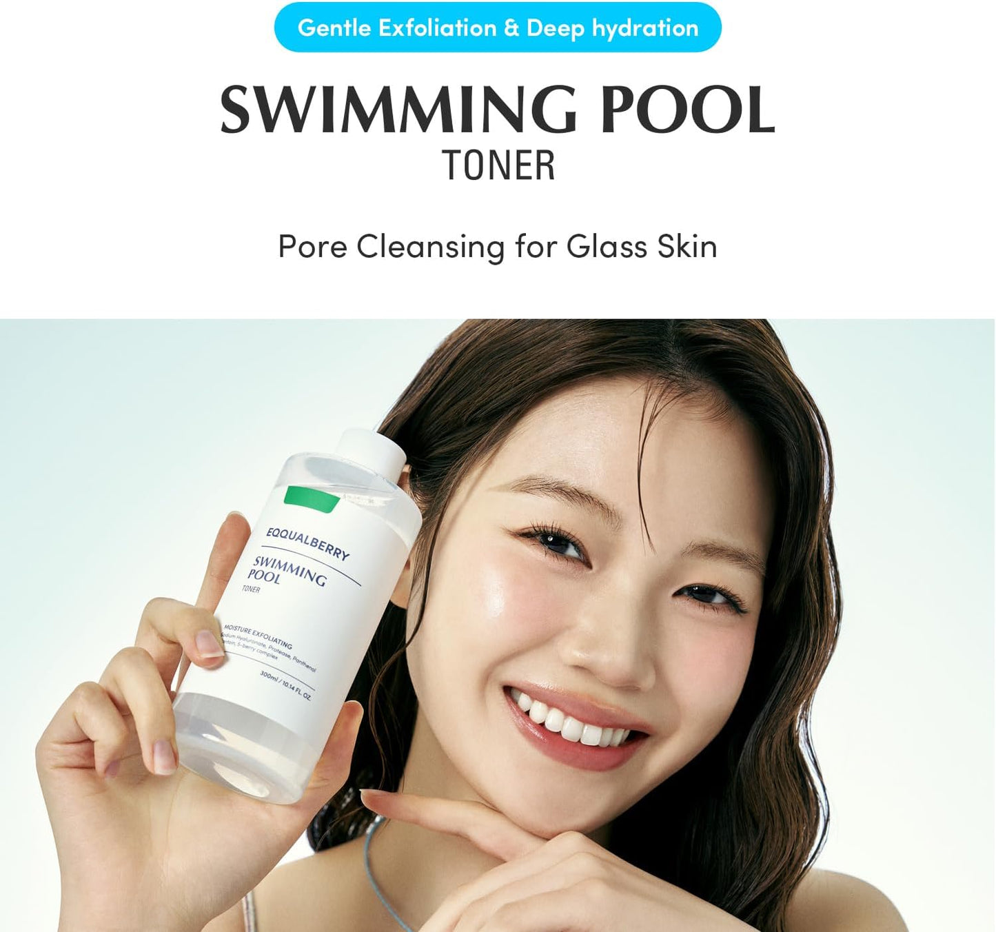 EQQUALBERRY Swimming Pool Daily Facial Toner