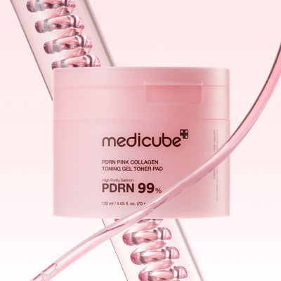 MEDICUBE PDRN Pink Collagen Gel Toner Pad