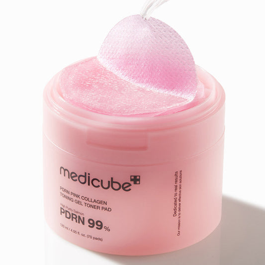 MEDICUBE PDRN Pink Collagen Gel Toner Pad
