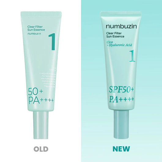 NUMBUZIN No.1 Clear Filter Sun Essence SPF50+