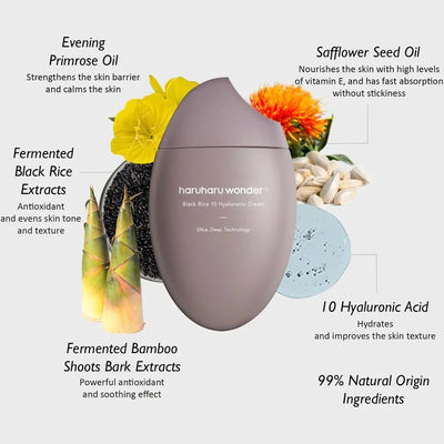 HARUHARU WONDER  Black Rice 10 Hyaluronic Cream
