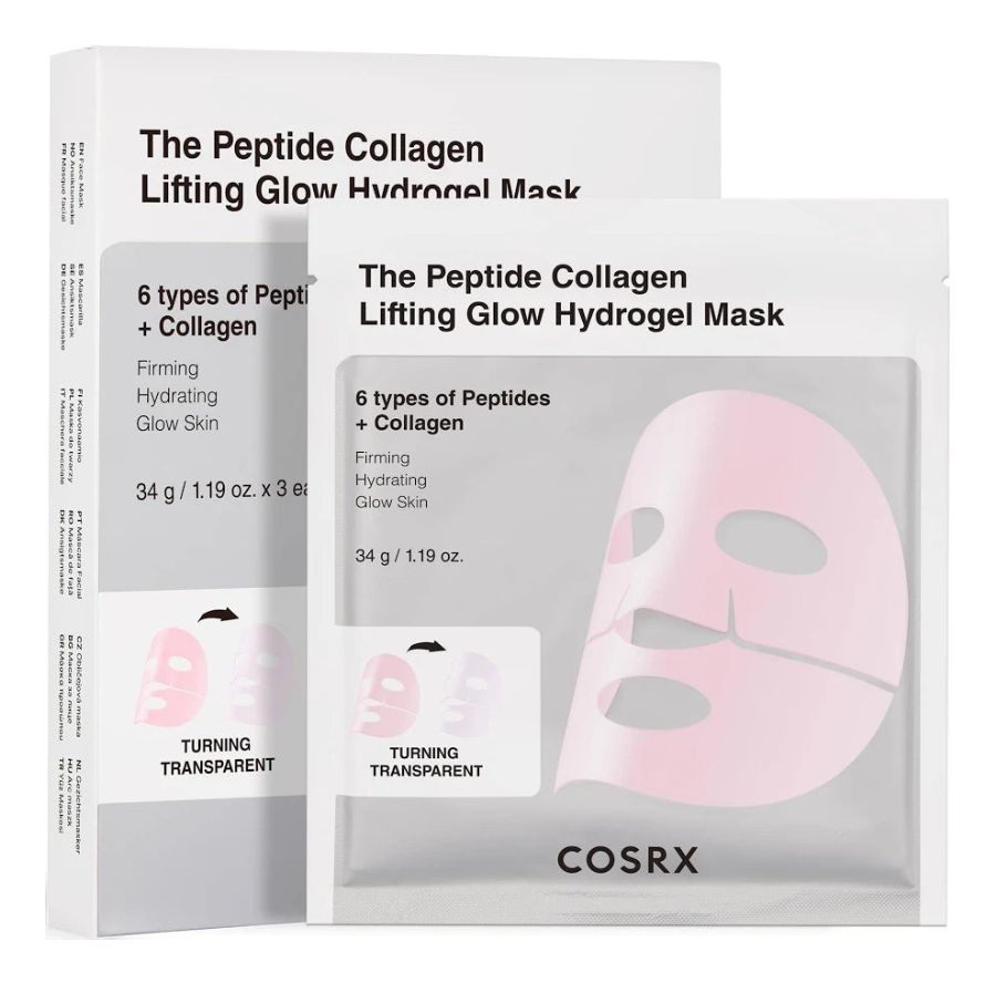 COSRX Peptide Collagen Glow Hydrogel Mask